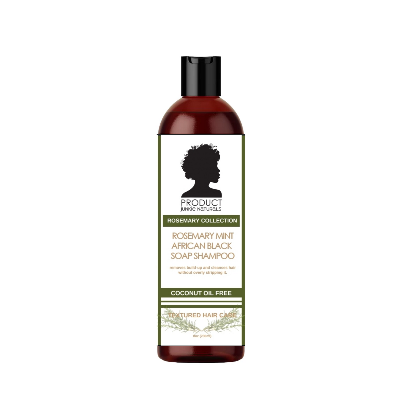 ROSEMARY MINT AFRICAN BLACK SOAP SHAMPOO