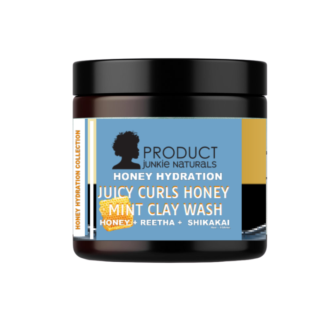 JUICY CURLS HONEY MINT CLAY WASH